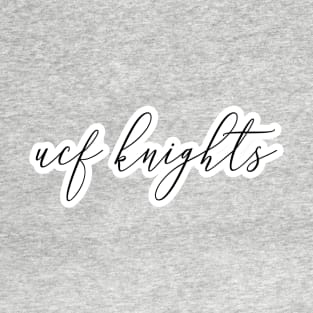 ucflorida knights cursive T-Shirt